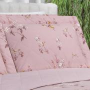 Kit: 1 Cobre-leito Solteiro + 1 Porta-travesseiro Percal 200 fios - Beatrice Vintage - Dui Design