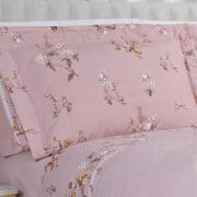 Kit: 1 Cobre-leito Solteiro + 1 Porta-travesseiro Percal 200 fios - Beatrice Vintage - Dui Design