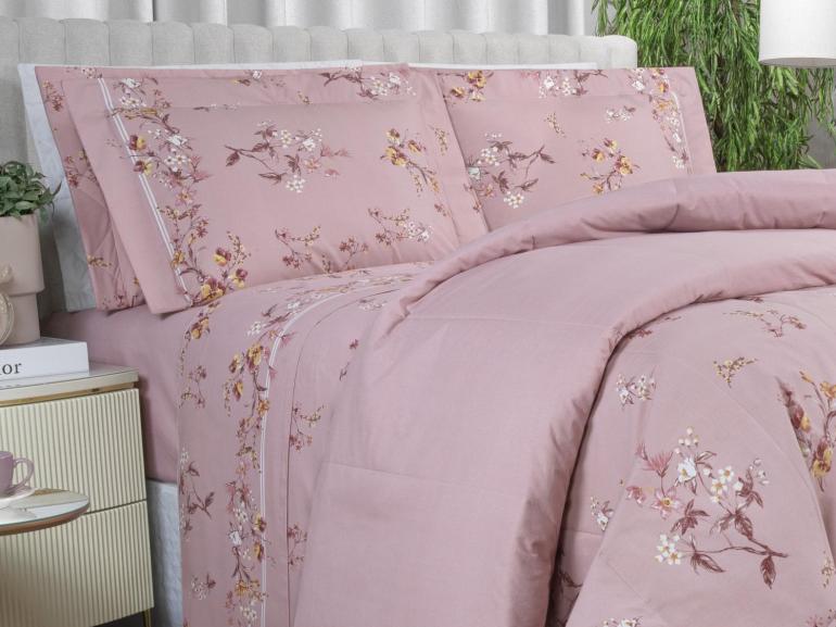 Edredom Casal Percal 200 fios - Beatrice Vintage - Dui Design