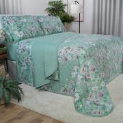 Kit: 1 Cobre-leito Casal + 2 Porta-travesseiros 150 fios - Bela Confrei - Dui Design
