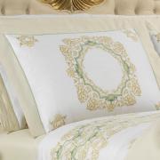 Jogo de Cama Casal Cetim 300 fios - Bellagio Marfim - Dui Design