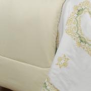 Edredom King Cetim 300 fios - Bellagio Marfim - Dui Design