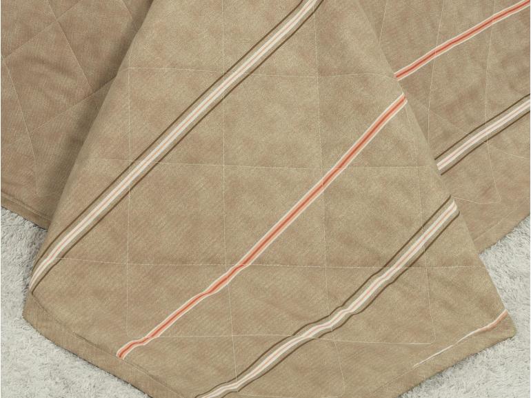 Kit: 1 Cobre-leito Casal + 2 Porta-travesseiros 150 fios - Benny Natural - Dui Design