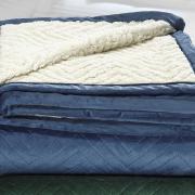 Cobertor Avulso Queen com efeito Pele de Carneiro - Berlim Sherpa - Dui Design