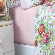 Jogo de Cama King 150 fios - Bia Rosa - Dui Design