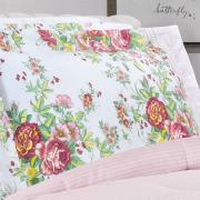 Jogo de Cama King 150 fios - Bia Rosa - Dui Design