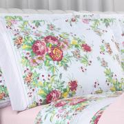 Jogo de Cama King 150 fios - Bia Rosa - Dui Design