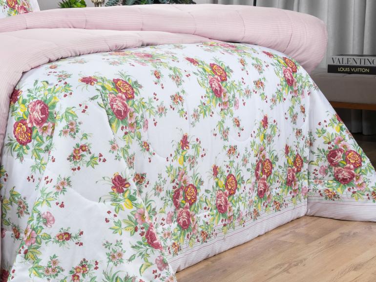Edredom King 150 fios - Bia Rosa - Dui Design