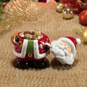 Bomboniere Natal de Cermica com 17,5cm de altura - Papai Noel - Dui Design