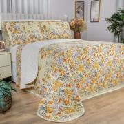 Enxoval King com Cobre-leito 7 peas 180 fios - Brenda Marfim - Dui Design