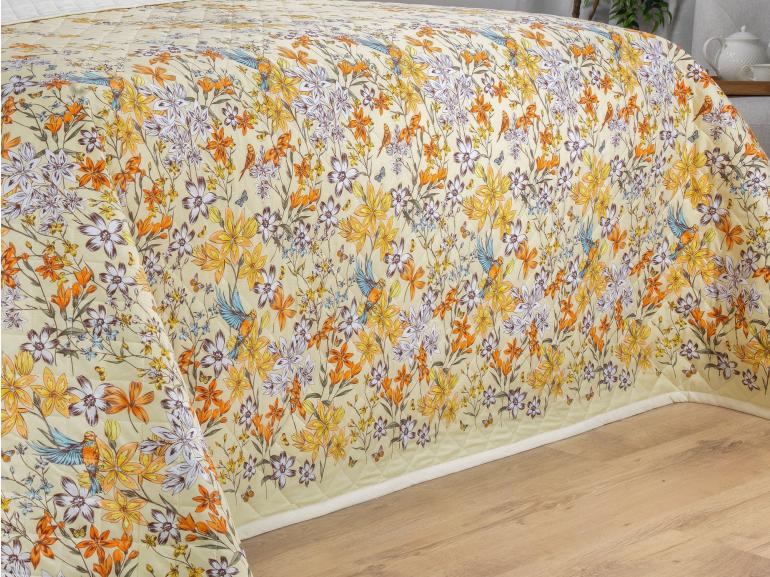 Enxoval King com Cobre-leito 7 peas 180 fios - Brenda Marfim - Dui Design