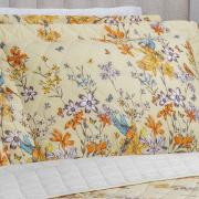 Enxoval King com Cobre-leito 7 peas 180 fios - Brenda Marfim - Dui Design