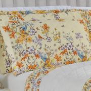 Enxoval King com Cobre-leito 7 peas 180 fios - Brenda Marfim - Dui Design