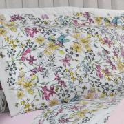 Jogo de Cama King Percal 180 fios - Brenda Rosa - Dui Design
