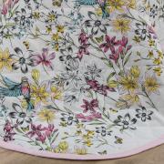 Enxoval Casal com Cobre-leito 7 peas 180 fios - Brenda Rosa - Dui Design