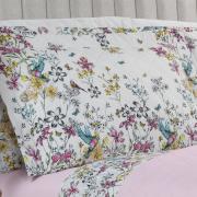 Enxoval Casal com Cobre-leito 7 peas 180 fios - Brenda Rosa - Dui Design