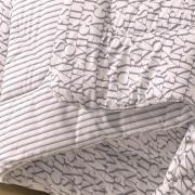 Jogo de Cama King Percal 200 fios 100% Algodo - Calebe - Teka