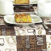 Toalha de Mesa Retangular 8 lugares 140x250cm - Capuccino - Dui Design