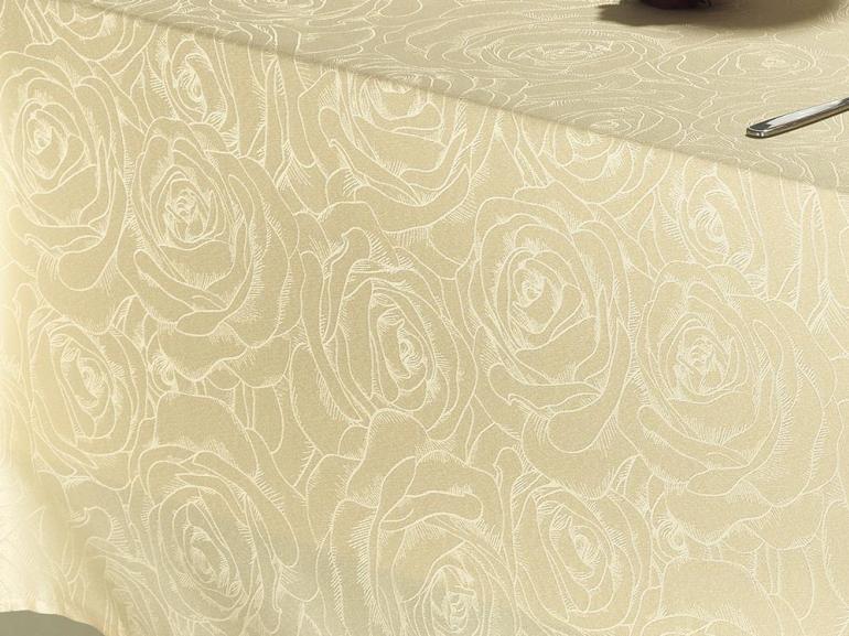 Toalha de Mesa Fcil de Limpar Quadrada 4 Lugares 160x160cm - Carly Champagne - Dui Design