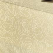 Toalha de Mesa Fcil de Limpar Quadrada 4 Lugares 160x160cm - Carly Champagne - Dui Design