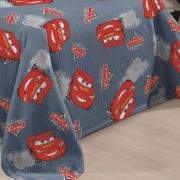 Colcha Avulsa Piquet Solteiro Infantil - Carros World - Santista