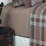 Jogo de Cama King 150 fios - Carter Noz Moscada - Dui Design
