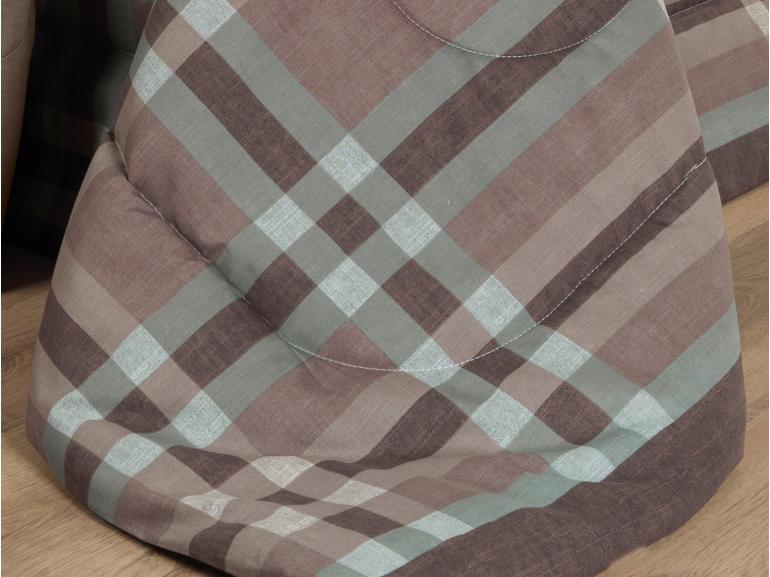 Enxoval King com Edredom 5 pe�as 150 fios - Carter Noz Moscada - Dui Design