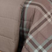 Enxoval King com Edredom 5 pe�as 150 fios - Carter Noz Moscada - Dui Design