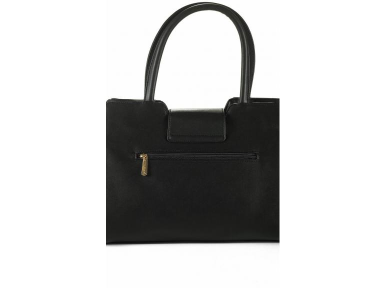 Bolsa Estruturada -  Cassis Preto  - David Jones Paris