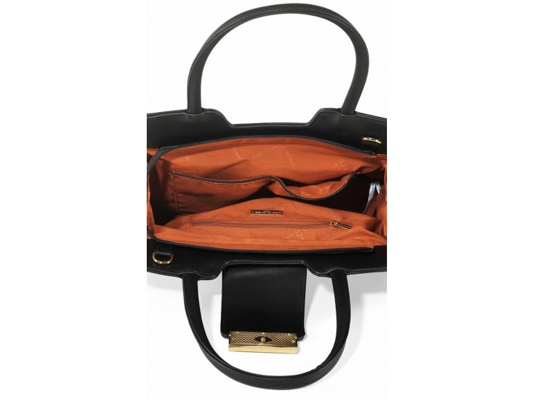 Bolsa Estruturada -  Cassis Preto  - David Jones Paris