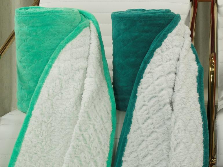 Cobertor Avulso Casal com efeito Pele de Carneiro - Chamber Sherpa - Dui Design