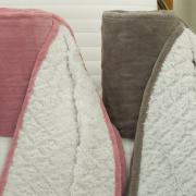 Cobertor King com efeito Pele de Carneiro Dupla Face - Chamber Sherpa - Dui Design