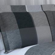 Kit: 1 Cobre-leito King Bouti de Microfibra Ultrasonic Estampada + 2 Porta-travesseiros - Charles Cinza - Dui Design