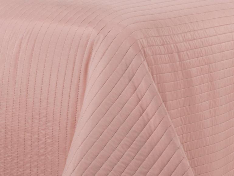 Kit: 1 Cobre-leito Pompom Queen Bouti de Microfibra Ultrasonic + 2 Porta-travesseiros - Charme Rosé - Dui Design