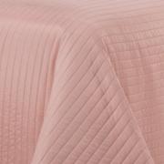 Kit: 1 Cobre-leito Pompom Queen Bouti de Microfibra Ultrasonic + 2 Porta-travesseiros - Charme Rosé - Dui Design