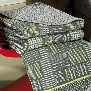 Kit: 1 Cobre-leito Queen + 2 Portas-travesseiro 150 fios 100% Algodo - City Cinza - Dui Design