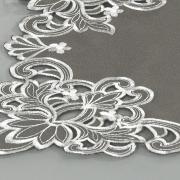Trilho de Mesa com Bordado Richelieu 40x85cm Avulso - Classic Taupe - Dui Design
