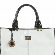 Bolsa em Couro Natural - Classic Branco - Velina Fabbiano