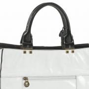 Bolsa em Couro Natural - Classic Branco - Velina Fabbiano