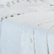 Enxoval 10 peas com Cobre-leito King Cetim de Algodo 300 fios com Bordado Ingls - Classic Branco - Dui Design