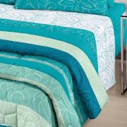 Jogo de Cama Casal 100% algodo - Clio - Santista