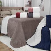 Cobertor Queen com efeito Pele de Carneiro Dupla Face - Velutti Sherpa - Dui Design