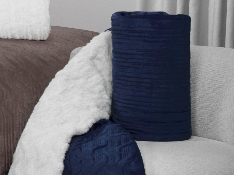 Cobertor Queen com efeito Pele de Carneiro Dupla Face - Velutti Sherpa - Dui Design