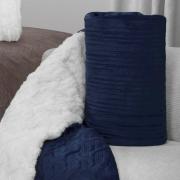 Cobertor Queen com efeito Pele de Carneiro Dupla Face - Velutti Sherpa - Dui Design