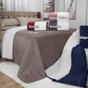 Cobertor Queen com efeito Pele de Carneiro Dupla Face - Velutti Sherpa - Dui Design