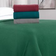 Colcha Avulsa de Algod�o Piquet Favo Casal - Waffle - Dui Design