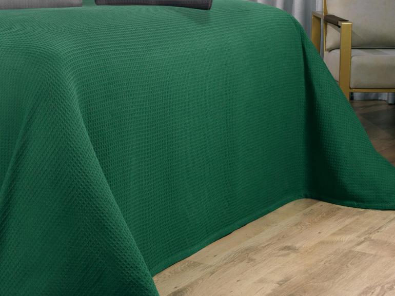 Colcha Avulsa de Algod�o Piquet Favo Solteiro - Waffle - Dui Design