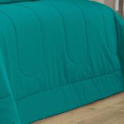 Edredom Queen 150 fios - Colore Petrleo - Dui Design