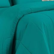 Edredom Queen 150 fios - Colore Petrleo - Dui Design