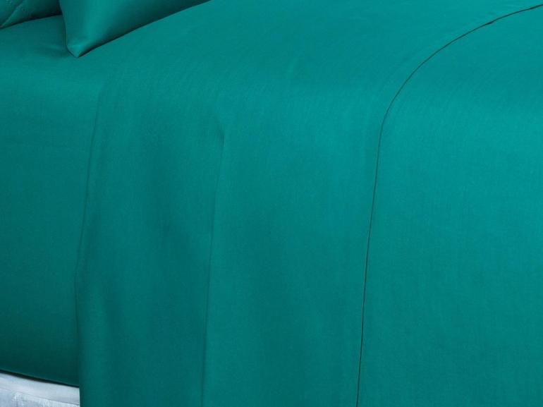 Jogo de Cama Queen 150 fios - Colore Petrleo - Dui Design